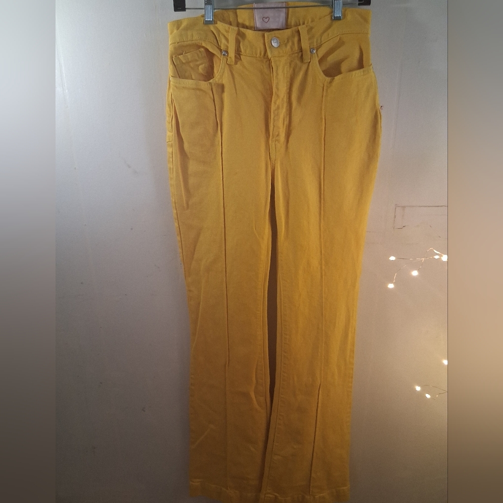 REVICE Yellow Straight Leg Made In America